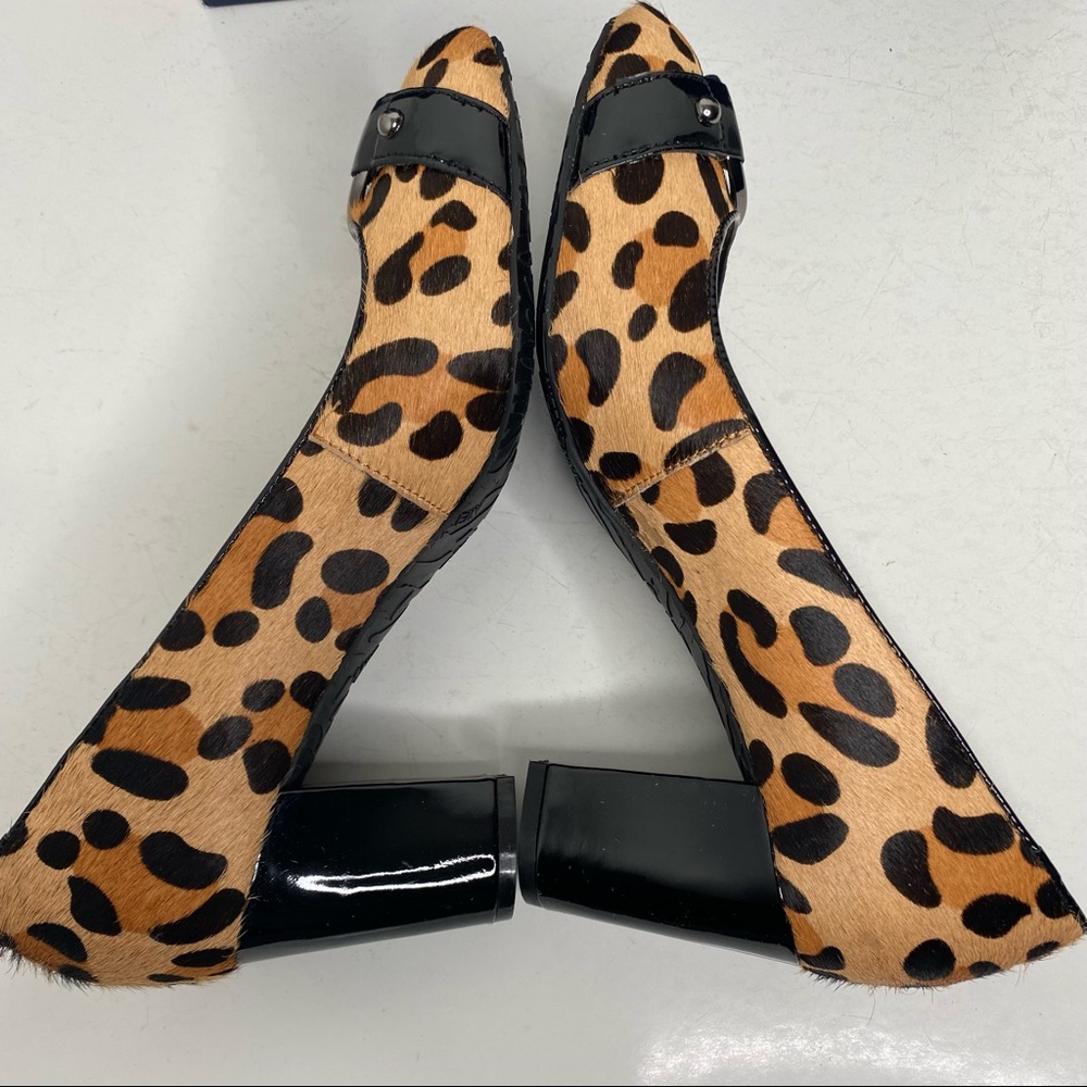 Anne Klein new animal print cow hair 6 - Picture 5 of 9